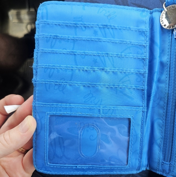 Vera Bradley English Meadow FRILL Wallet - Picture 4 of 6